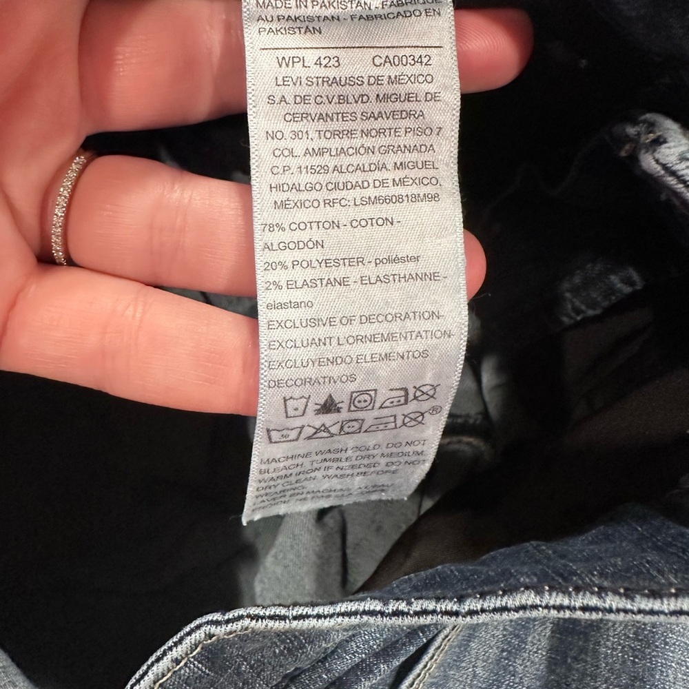 Signature by Levi Strauss Indigo Skinny Jeans - Picture 3 of 5
